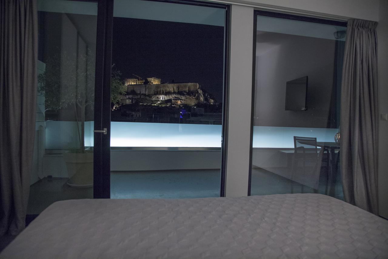 Luxury Penthouse Touching The Acropolis By Ghh Lägenhet Aten Exteriör bild