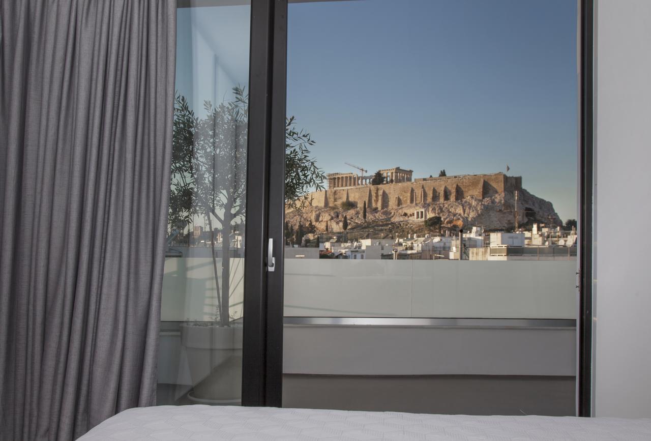 Luxury Penthouse Touching The Acropolis By Ghh Lägenhet Aten Exteriör bild
